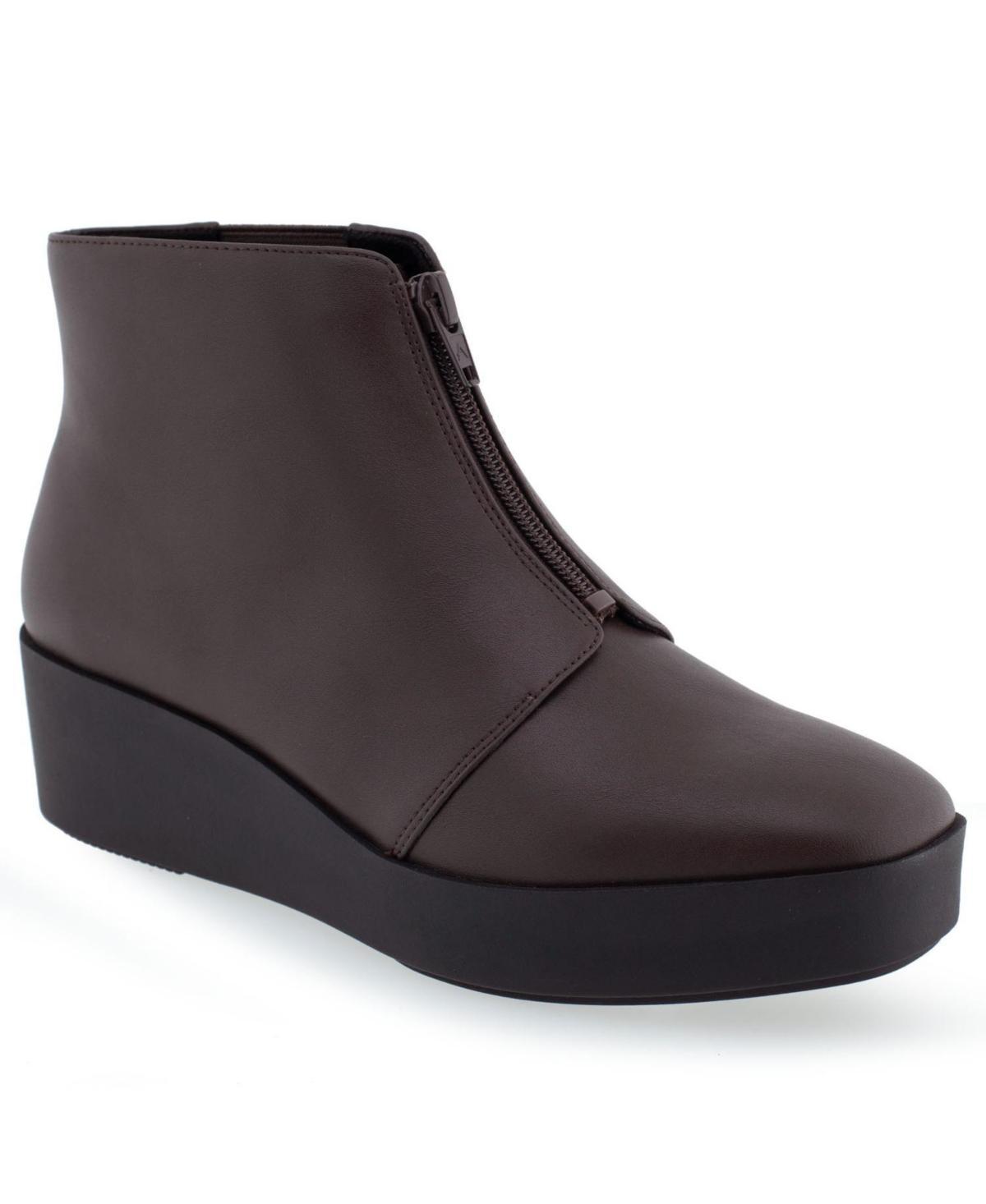 Aerosoles Carin Womens Wedge Ankle Boots Product Image