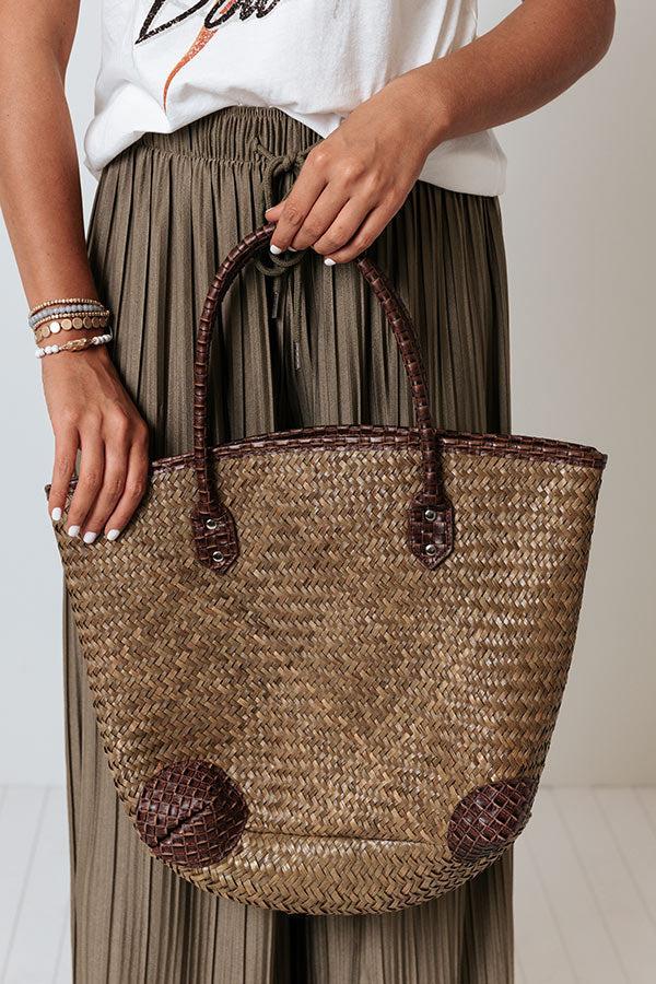 Crystal Cove Woven Tote Product Image