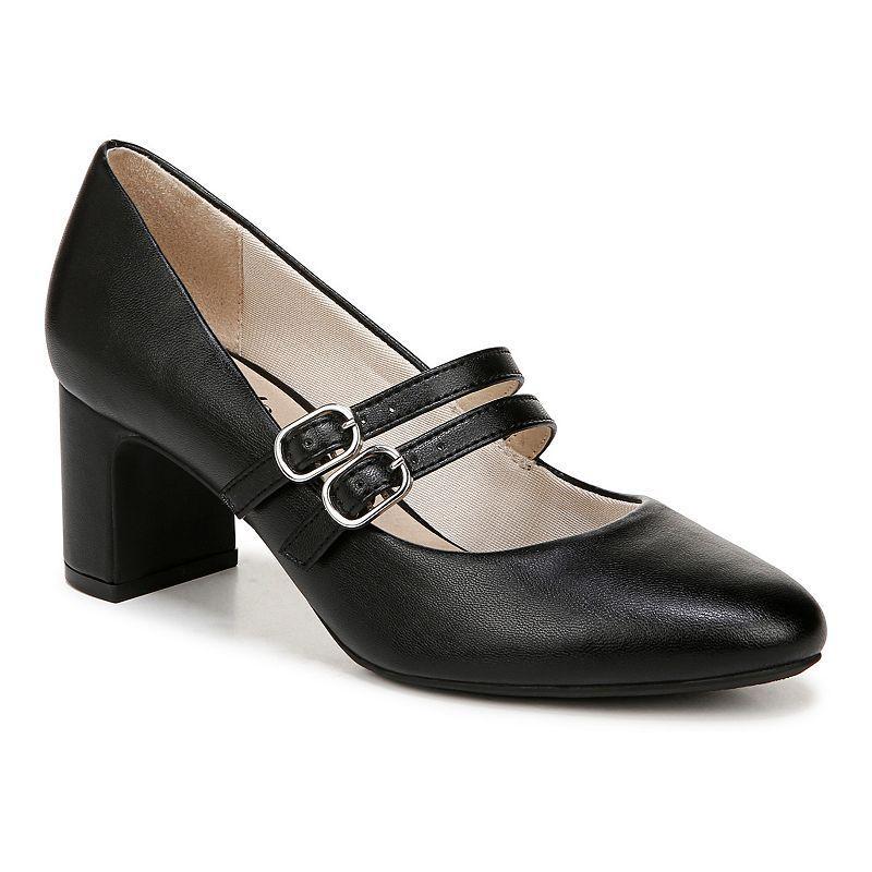 LifeStride True Women's Mary Jane Pumps, Size: 6 Wide, Black Patent Product Image