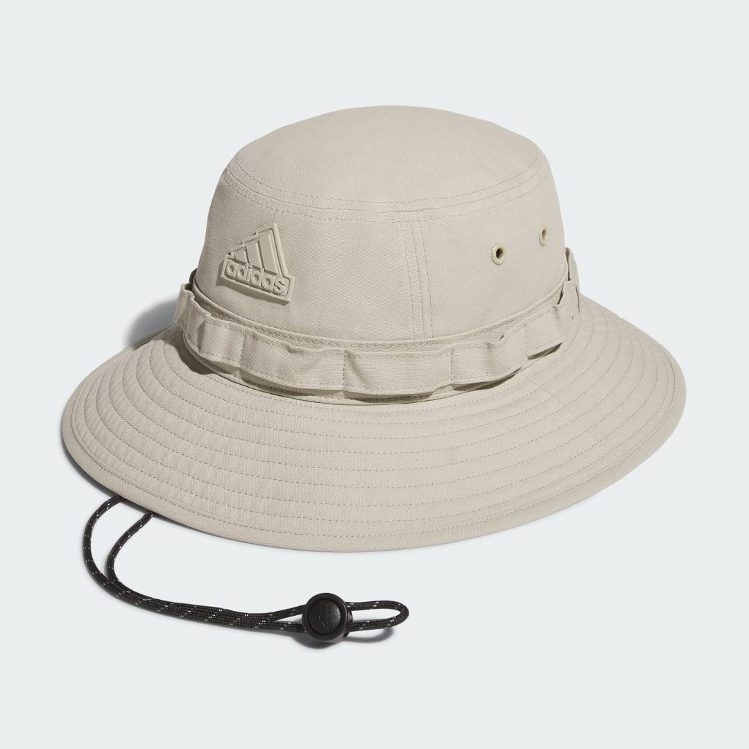 Mens adidas Parkview Boonie Hat, Pink Gray Off White Product Image