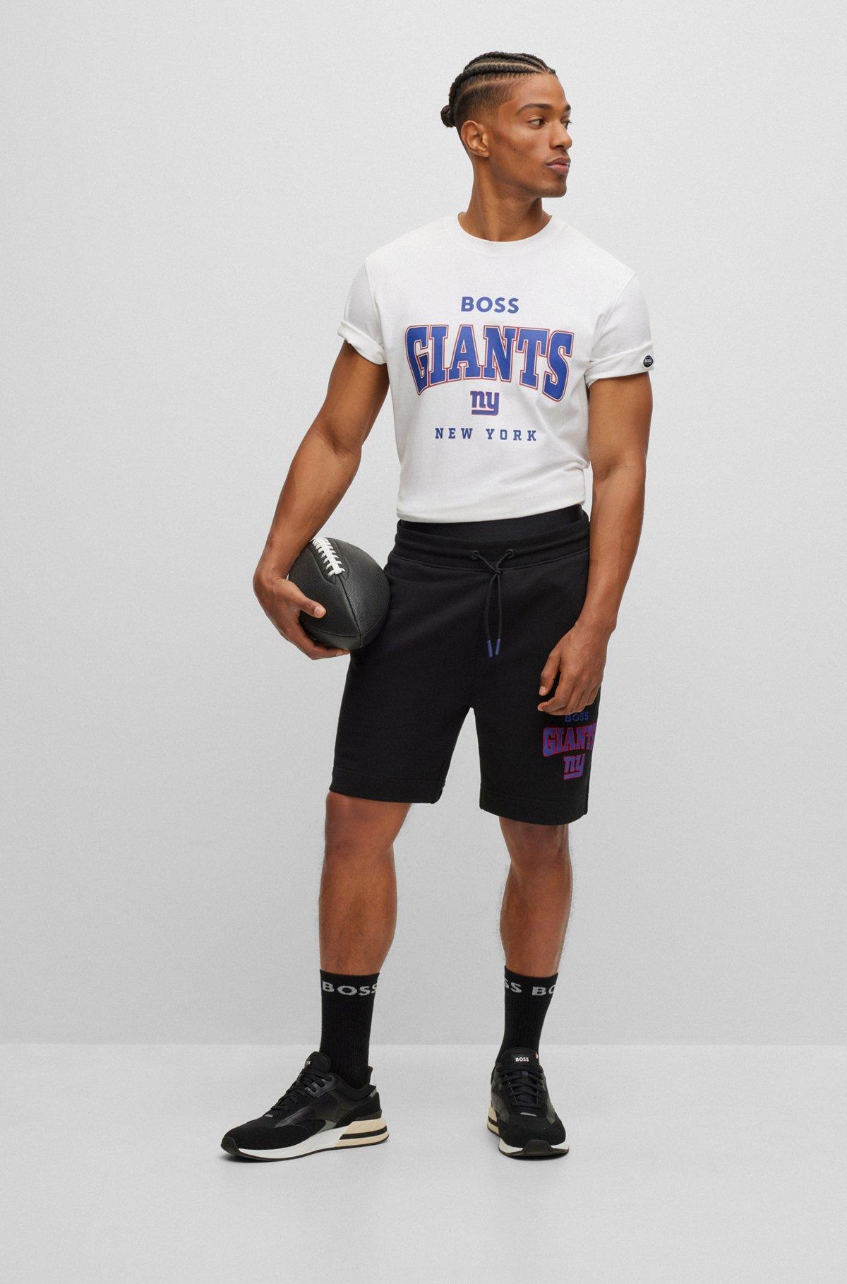 BOSS x NFL stretch-cotton T-shirt with collaborative branding Product Image