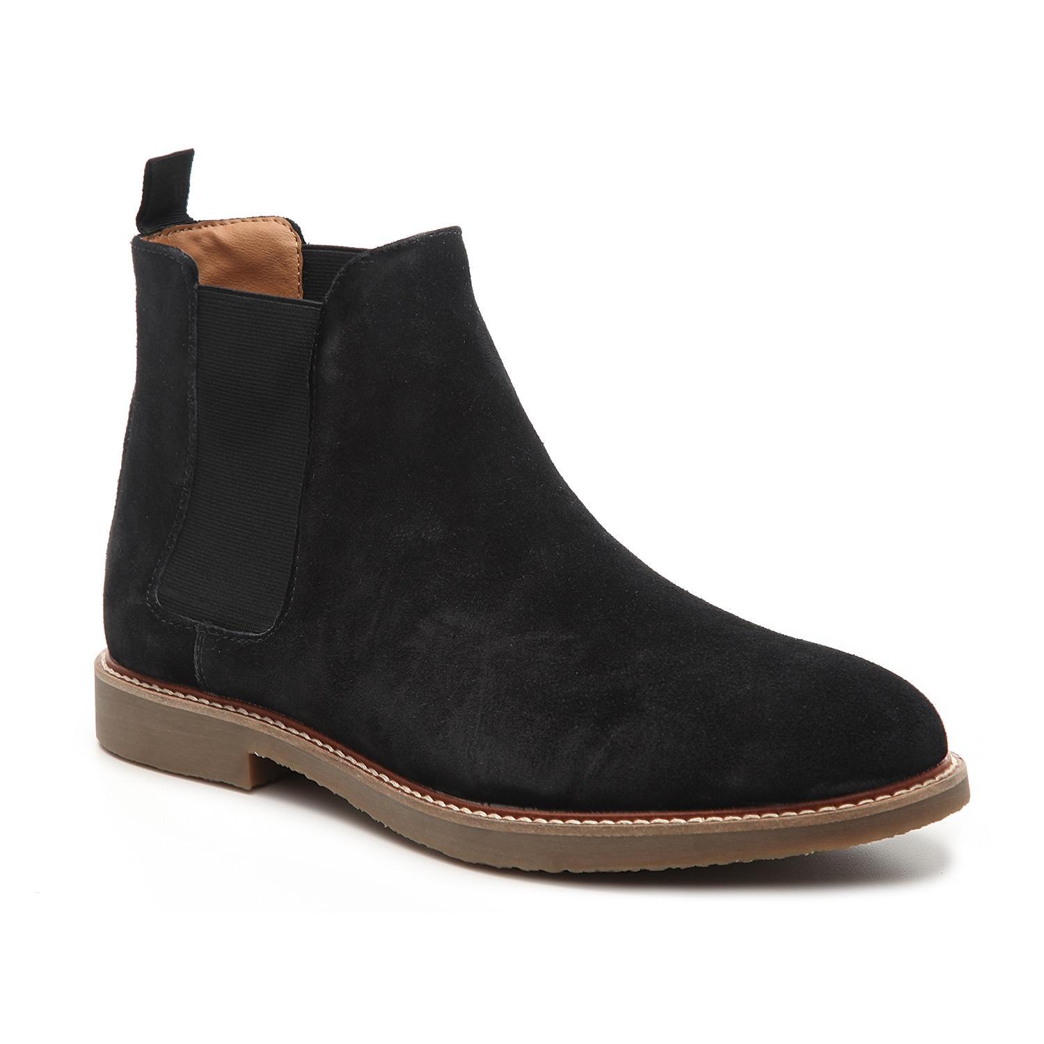 Steve Madden Mens Highline Suede Chelsea Boots Product Image