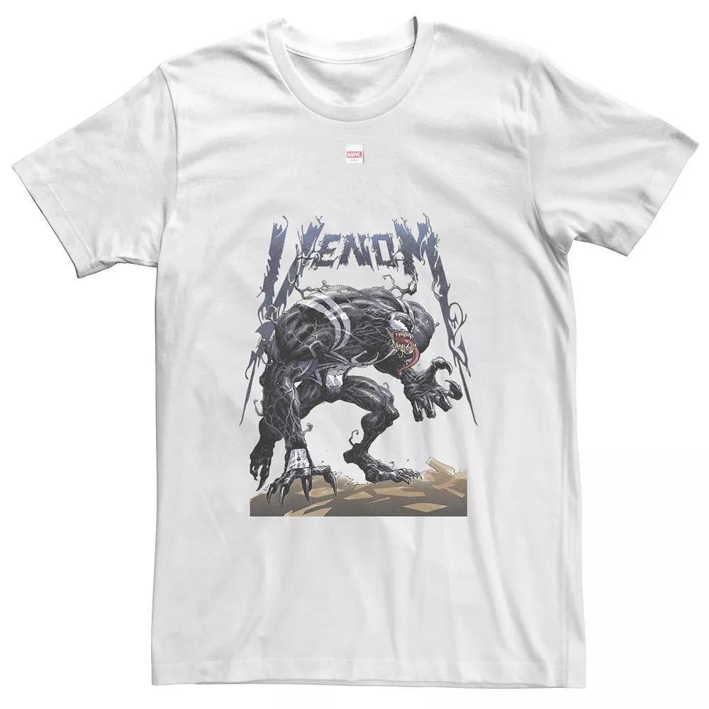 Big & Tall Marvel Venom Stance Tongue Out Claws Tee, Men's,  Product Image