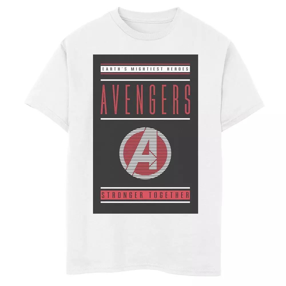 Boys 6-20 Marvel Avengers Endgame Stronger Together Poster Graphic Tee, Boy's,  Product Image