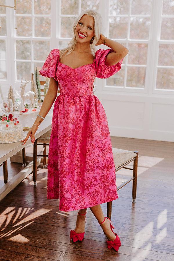 Enchanted Evenings Jacquard Midi Product Image