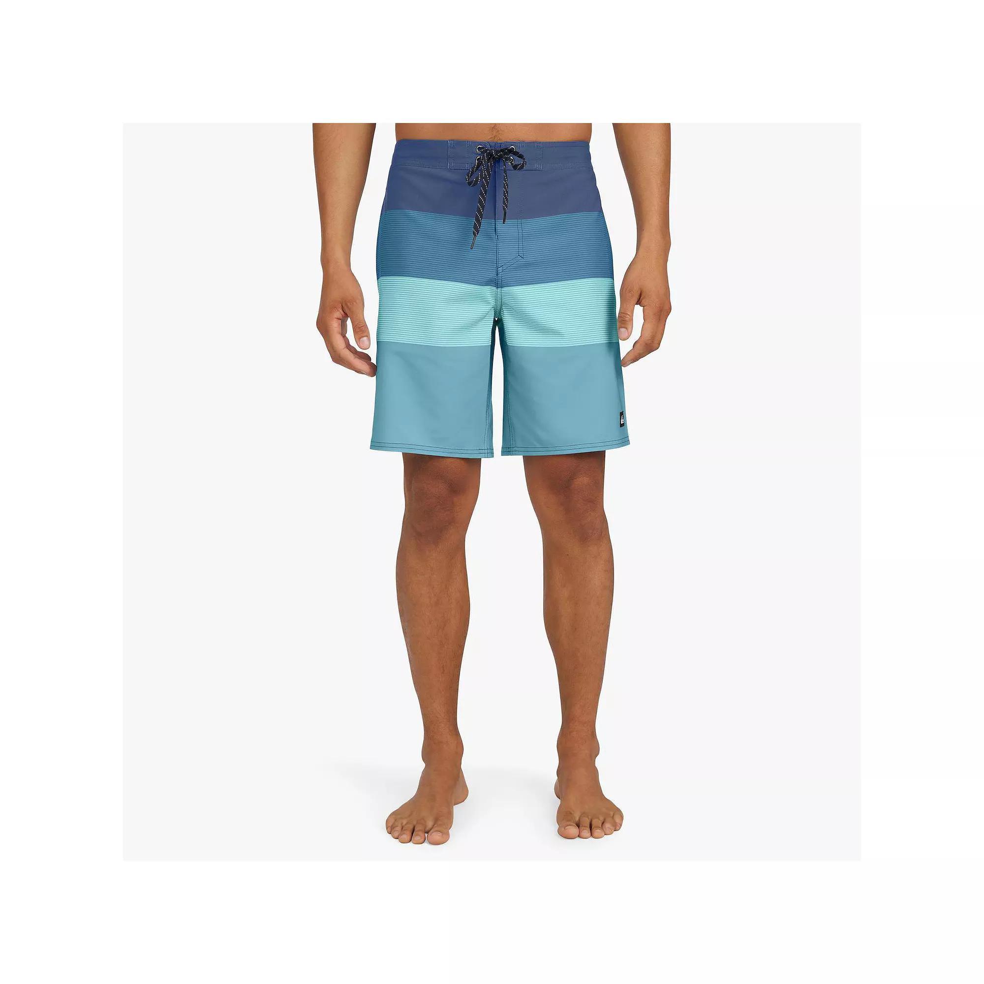 Men's Quiksilver 9.5" Horizon Elastic Waist Boardshorts, Size: XL, Blue Product Image