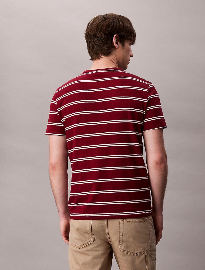 Liquid Touch Stripe Crewneck T-Shirt Product Image