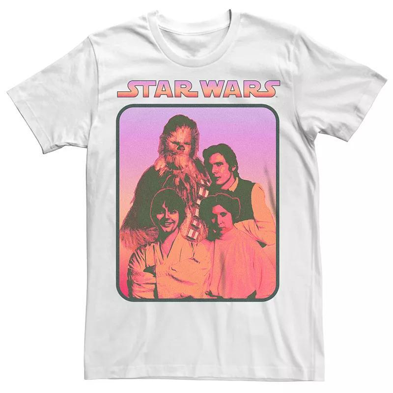 Men's Star Wars Family Frame Retro Photo Graphic Tee,  Product Image
