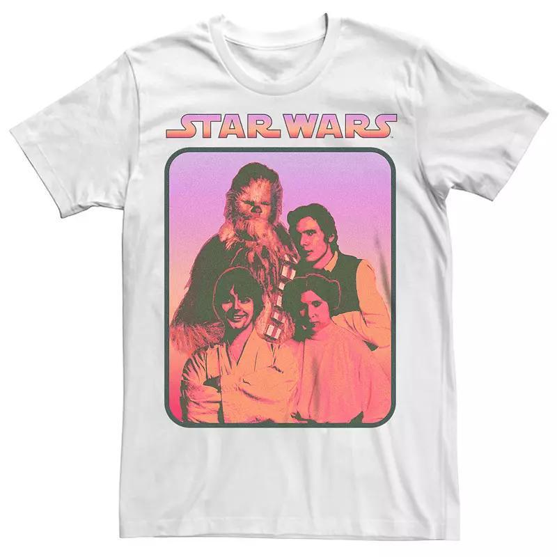 Men's Star Wars Family Frame Retro Photo Graphic Tee,  Product Image