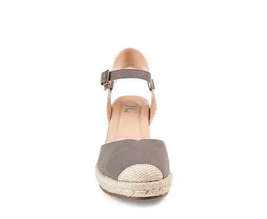 Journee Ashlyn Women's Wedges, Size: 12, Gray Product Image