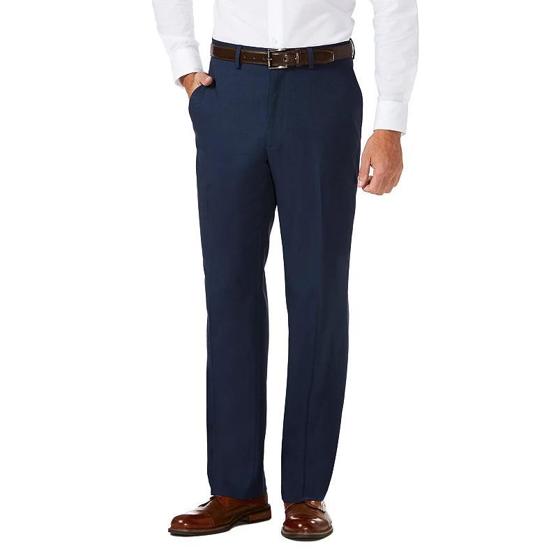 Mens Haggar Travel Performance Tailored-Fit Stretch Flat-Front Suit Pants Product Image