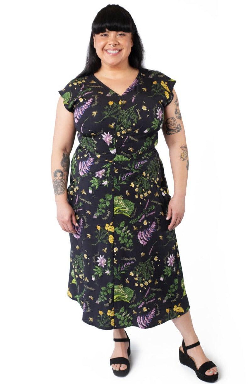 Xena Dress in Ecovero Nervine Product Image