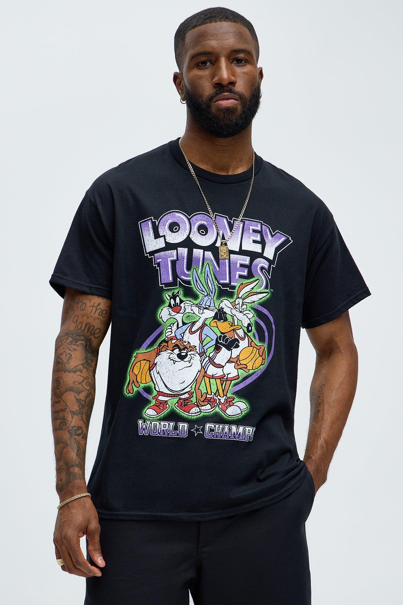 Looney Tunes Champion Squad Short Sleeve Tee - Black Product Image