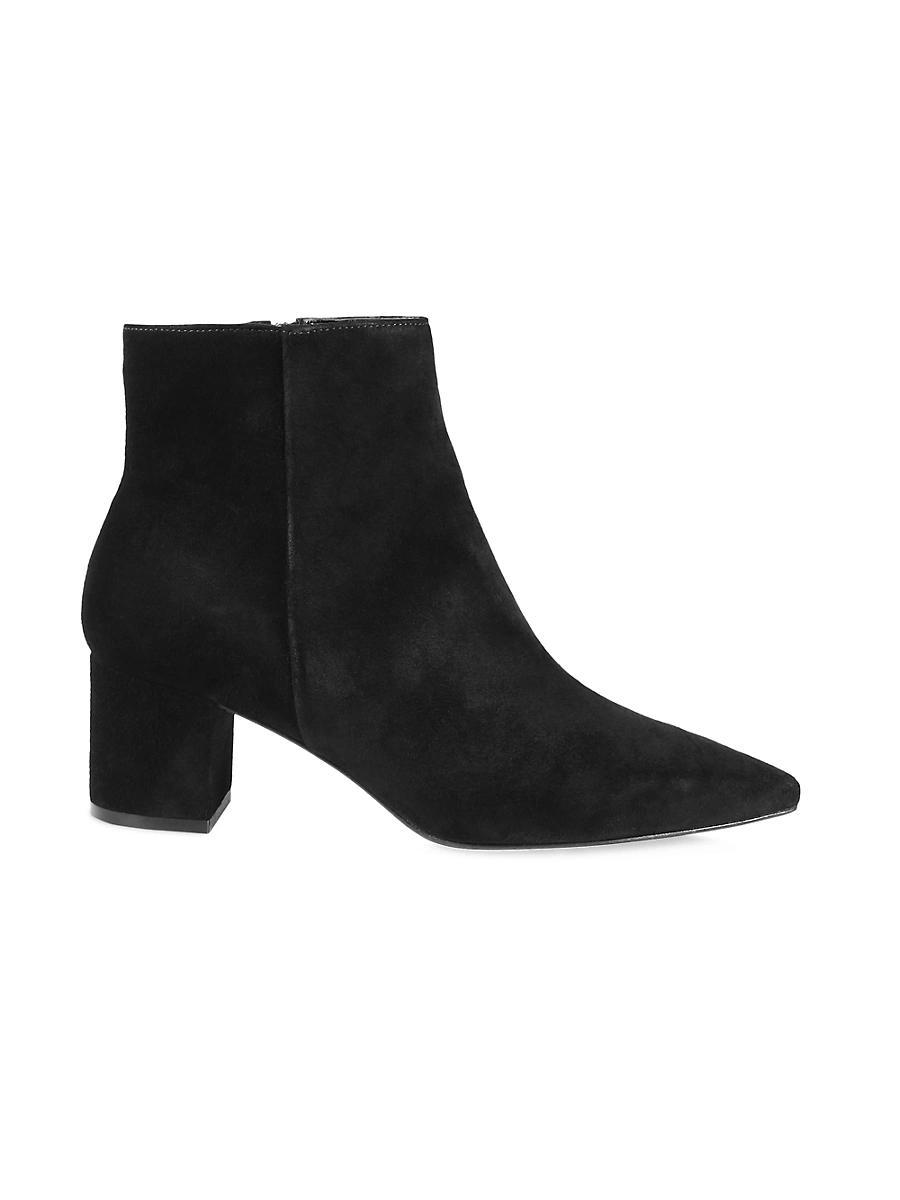 Womens Jeanne 85MM Suede Ankle Boots Product Image