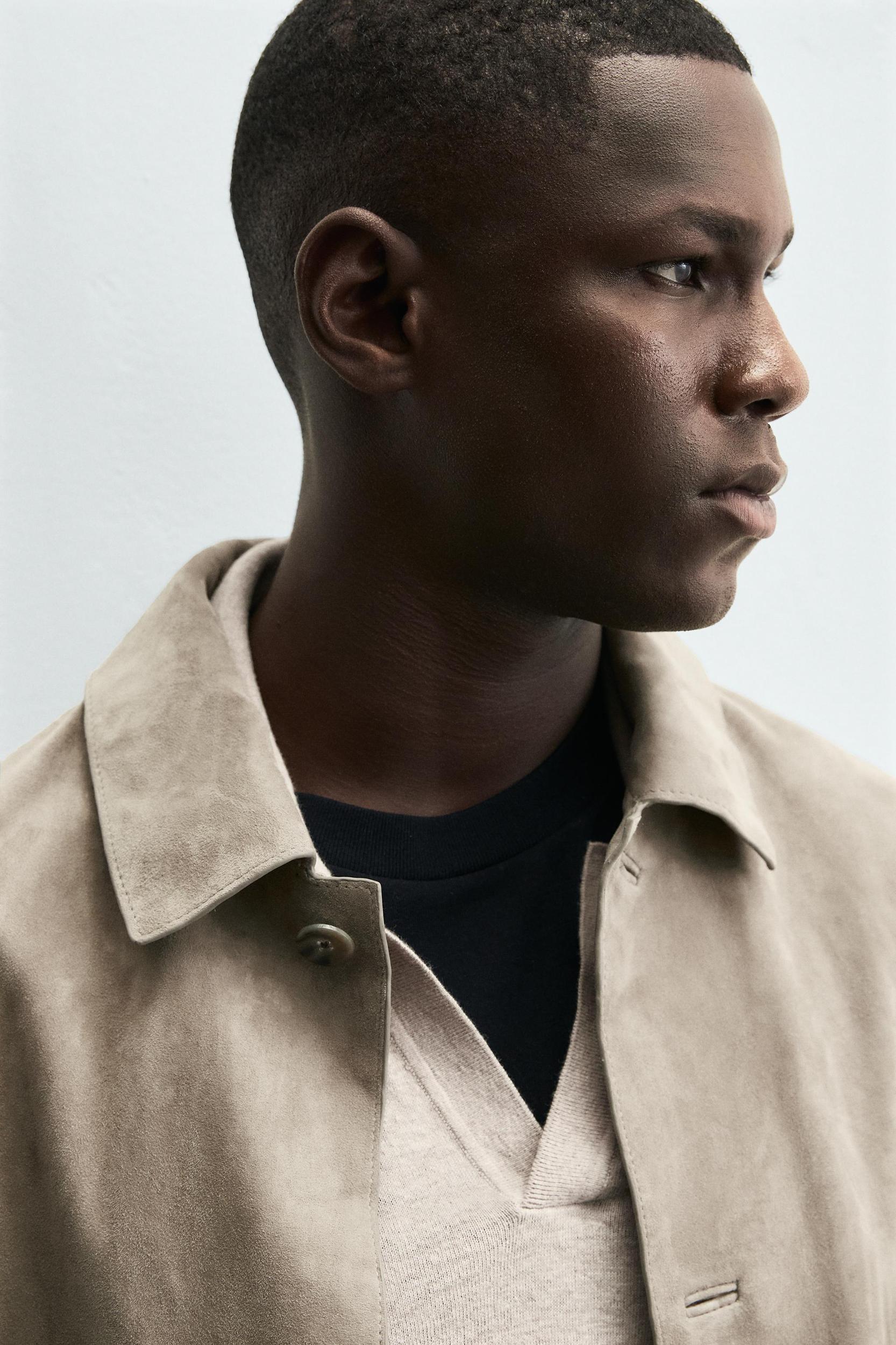 SUEDE LEATHER JACKET Product Image