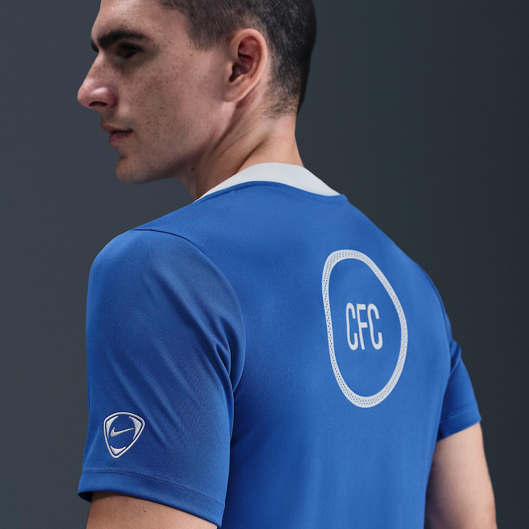 Chelsea FC Academy Pro Third Nike Mens Dri-FIT Total 90 Soccer Pre-Match Top | HM3439-481 Product Image