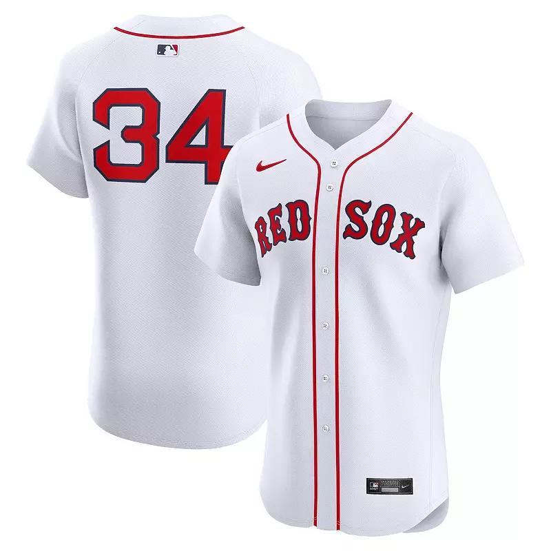 Men's Nike David Ortiz White Boston Red Sox Home Elite Jersey,  Product Image