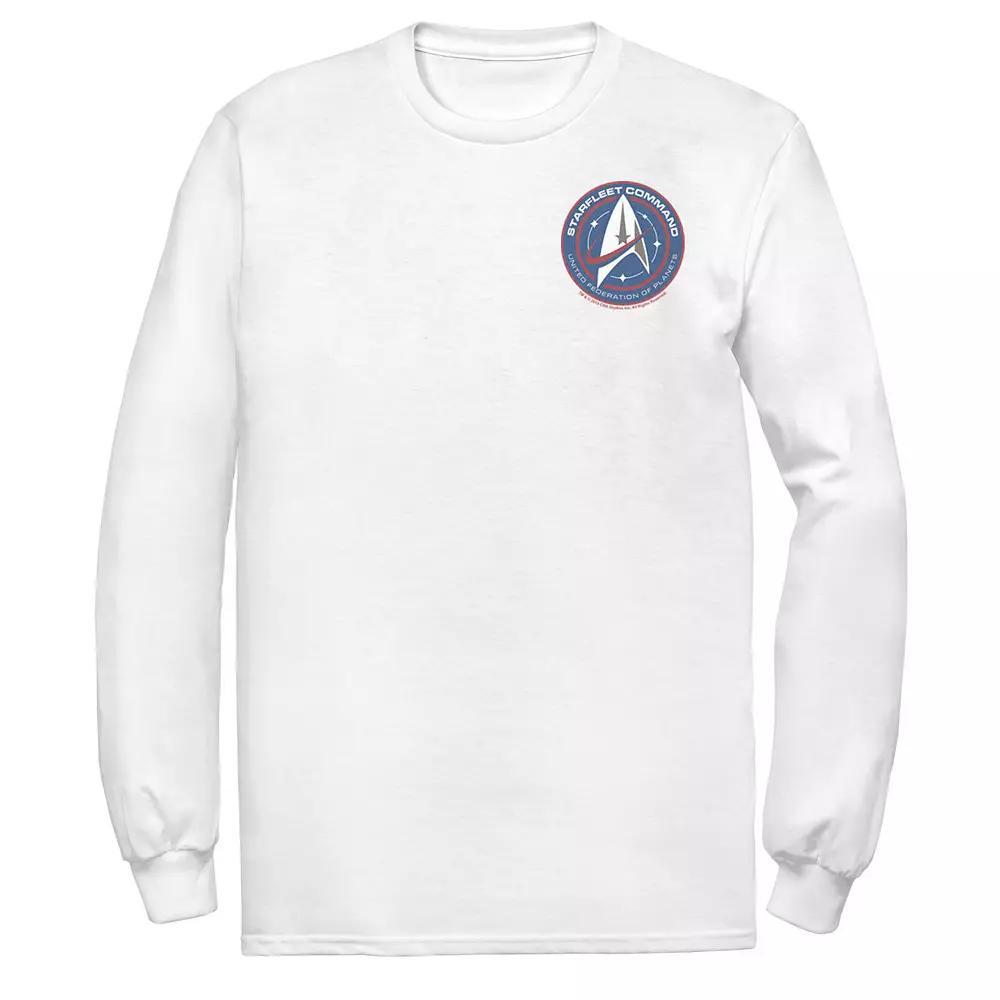 Men's Star Trek: Discovery Federation of Planets Tee, Size: XL, White Product Image