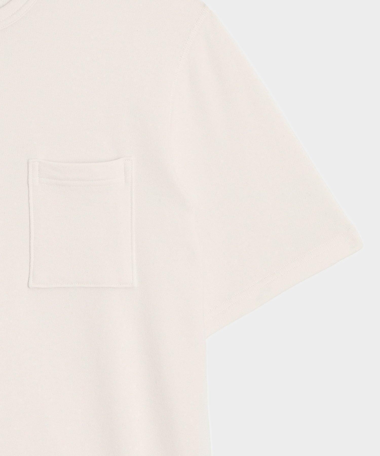 Lightweight Terry Cloth Short-Sleeve Sweatshirt Product Image