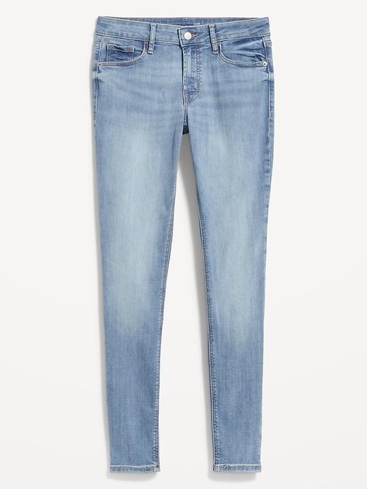 Mid-Rise Rockstar Super-Skinny Jeans Product Image