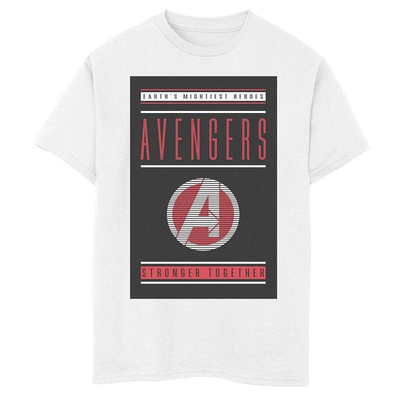 Boys 8-20 Marvel Avengers Endgame Stronger Together Poster Graphic Tee, Boys Product Image