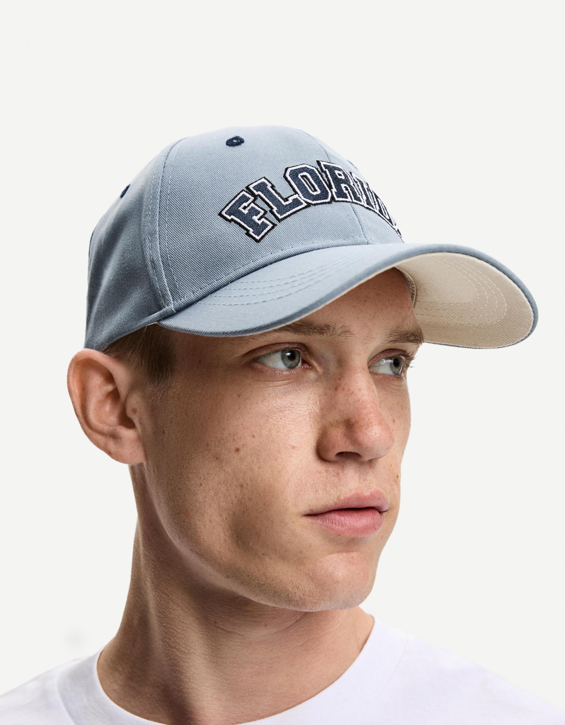 Embroidered cap Product Image