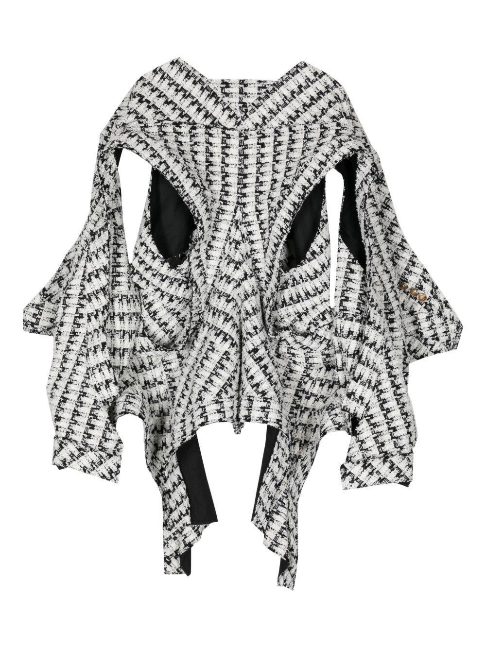 layered tweed jacket Product Image