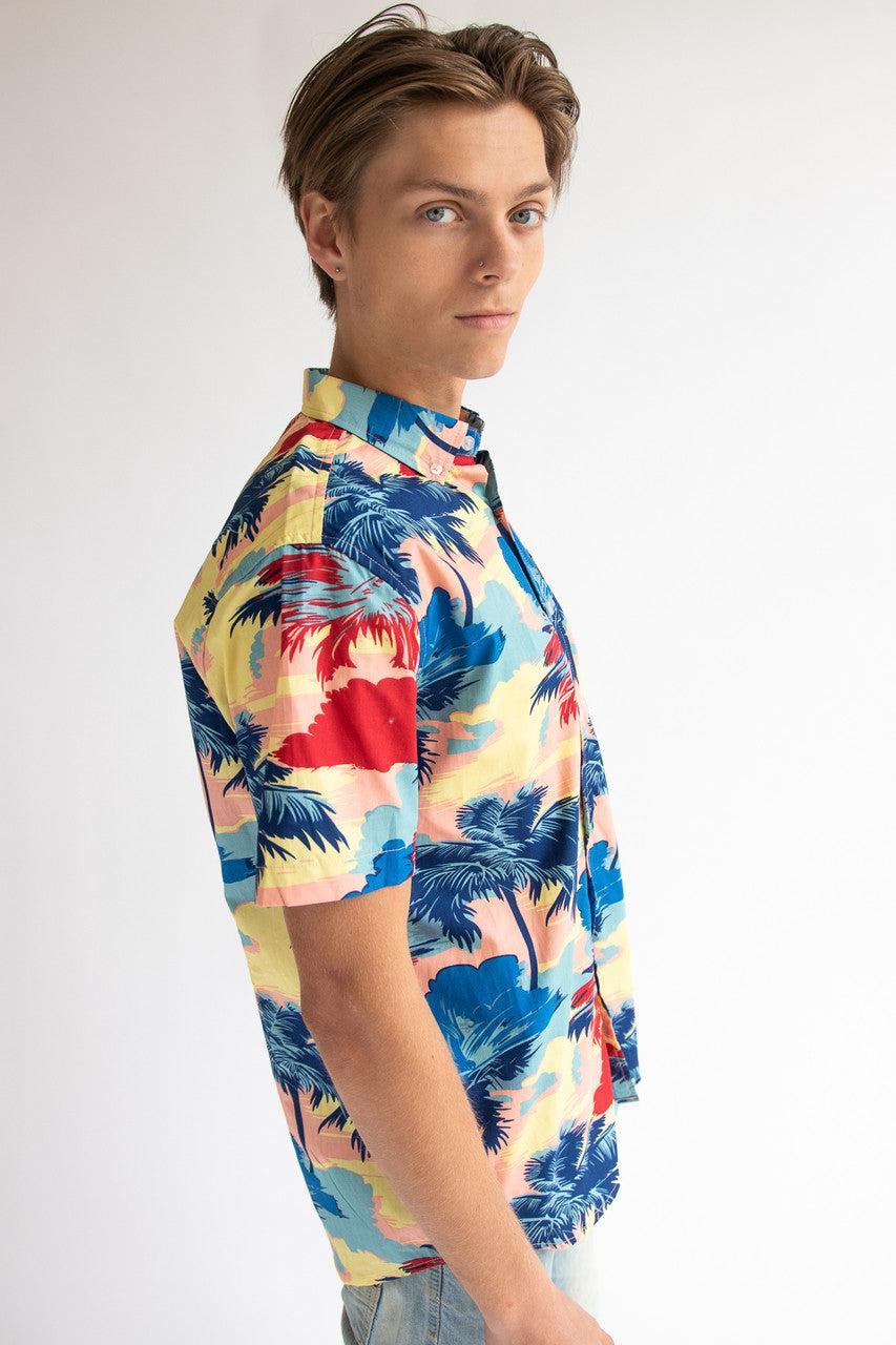 Sunset Oasis Button Up Shirt Product Image