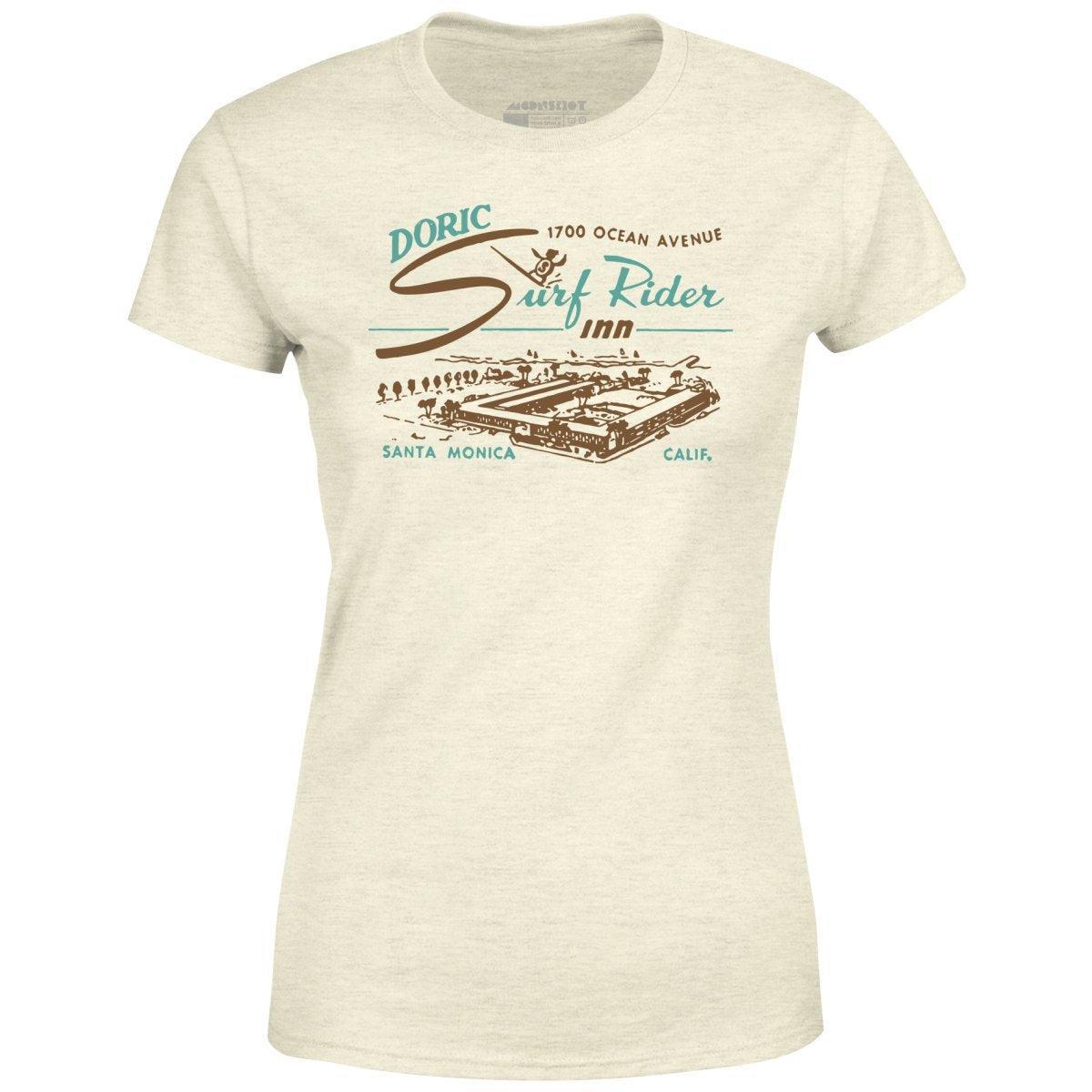 Doric Surf Rider Inn - Santa Monica, CA - Vintage Hotel - Women's T-Shirt Female Product Image