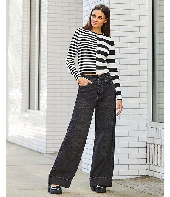 GB Mixed Stripe Sweater Product Image