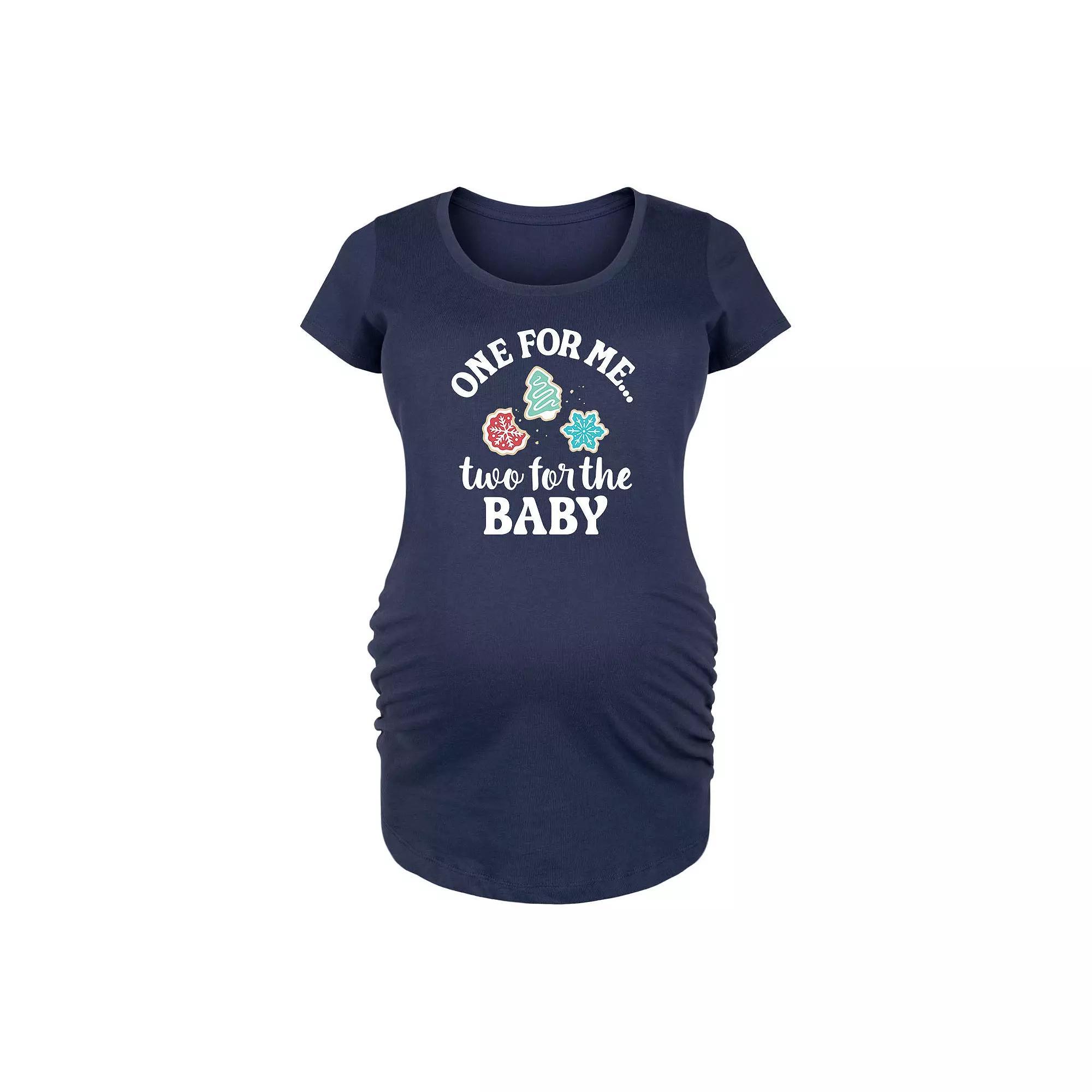 Maternity Cookies For The Baby Holiday Graphic Tee, Women's,  Product Image