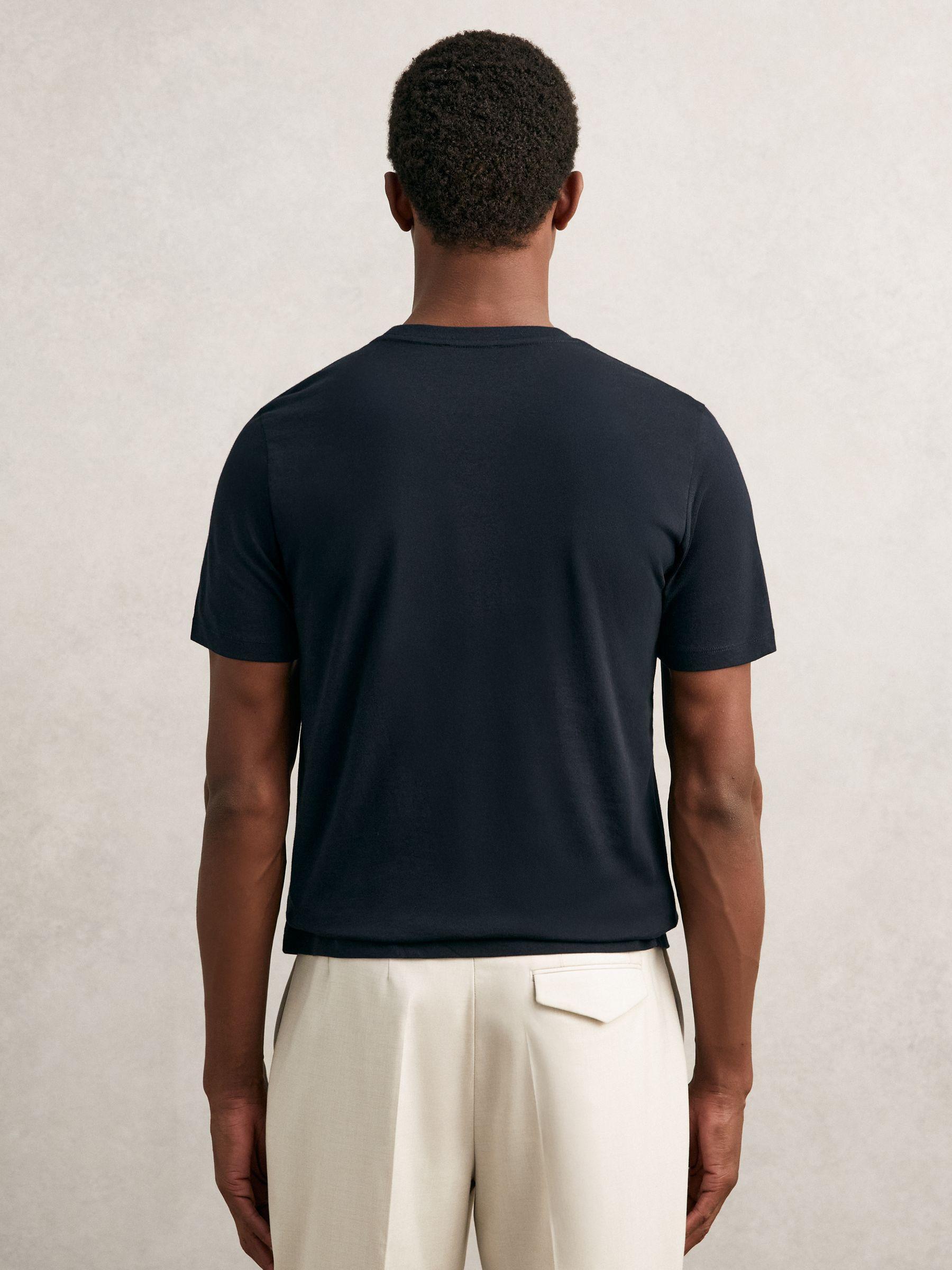 T-Shirts 3 Pack in White/Navy/Dark Sage Green Product Image