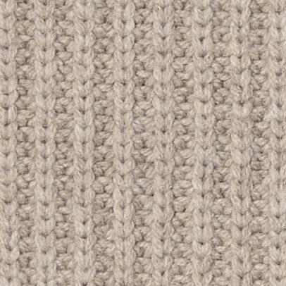 FUNNEL-NECK KNITTED WOOL JACKET Product Image