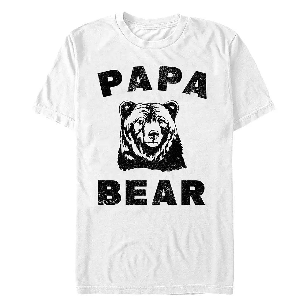 Men's Papa Bear Graphic Tee,  Product Image