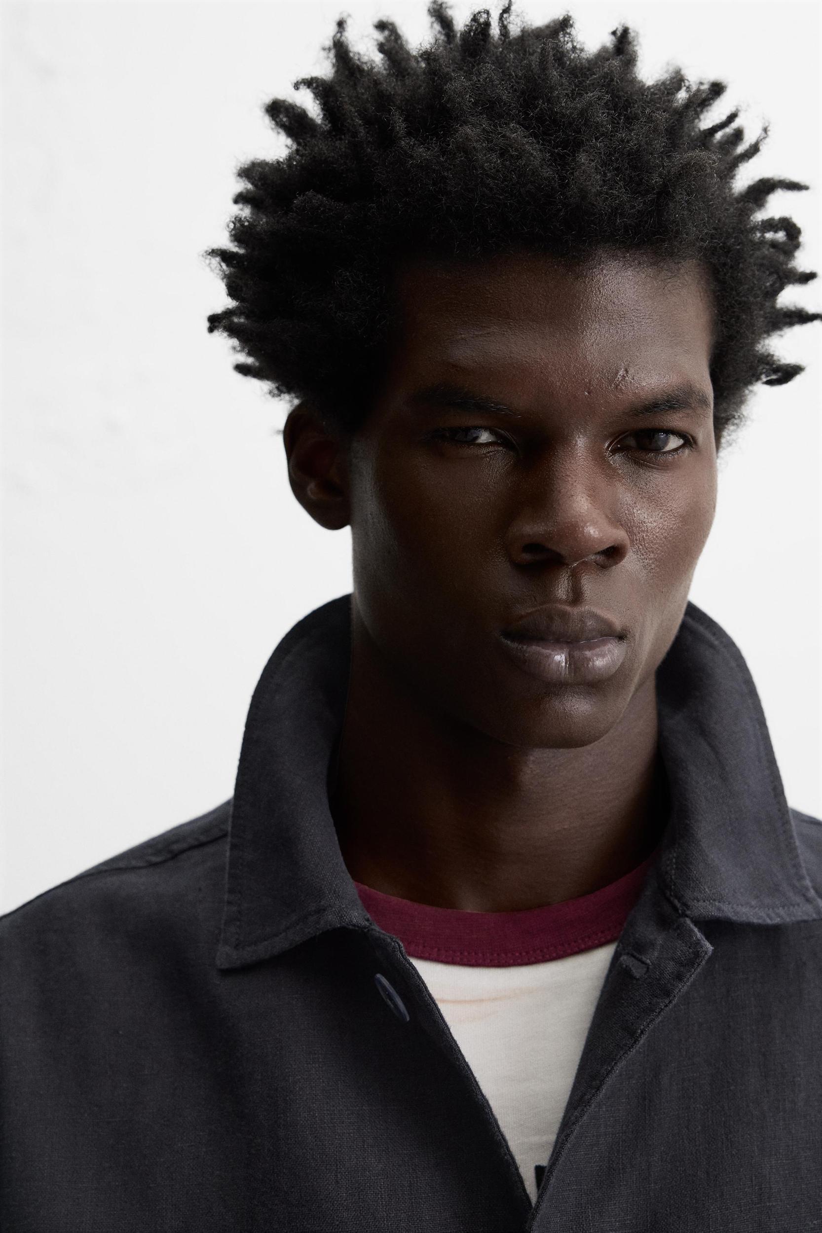 100% LINEN JACKET Product Image