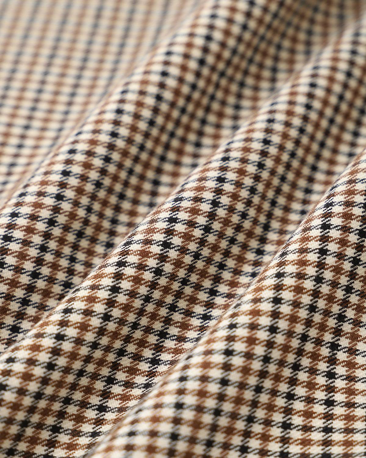 Brown Plaid Square Neck Cami Top Product Image