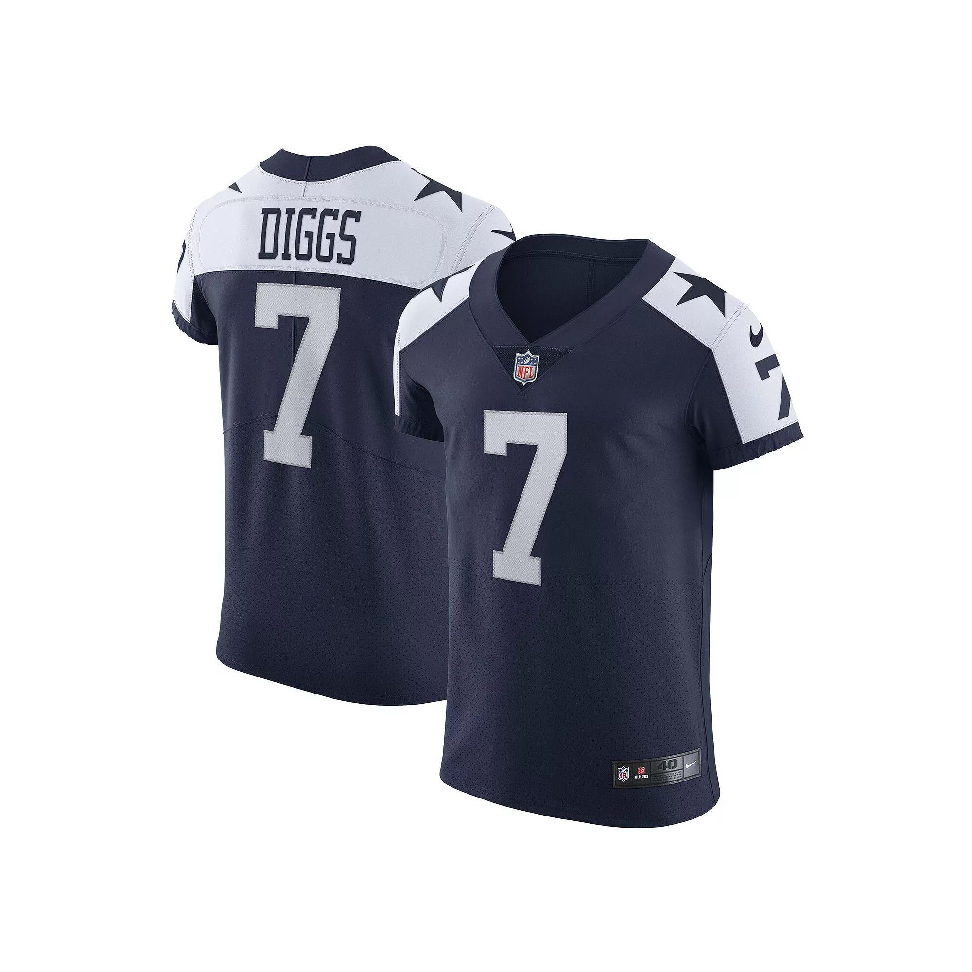 Men's Nike Trevon Diggs Navy Dallas Cowboys Alternate Vapor Elite Jersey, Size: 44, Blue Product Image