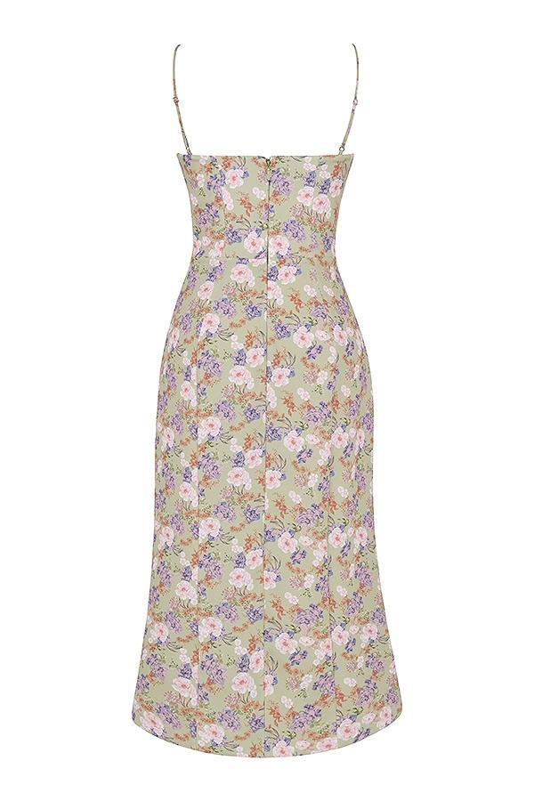 Charlotte Peony Print  Midi Sundress Product Image