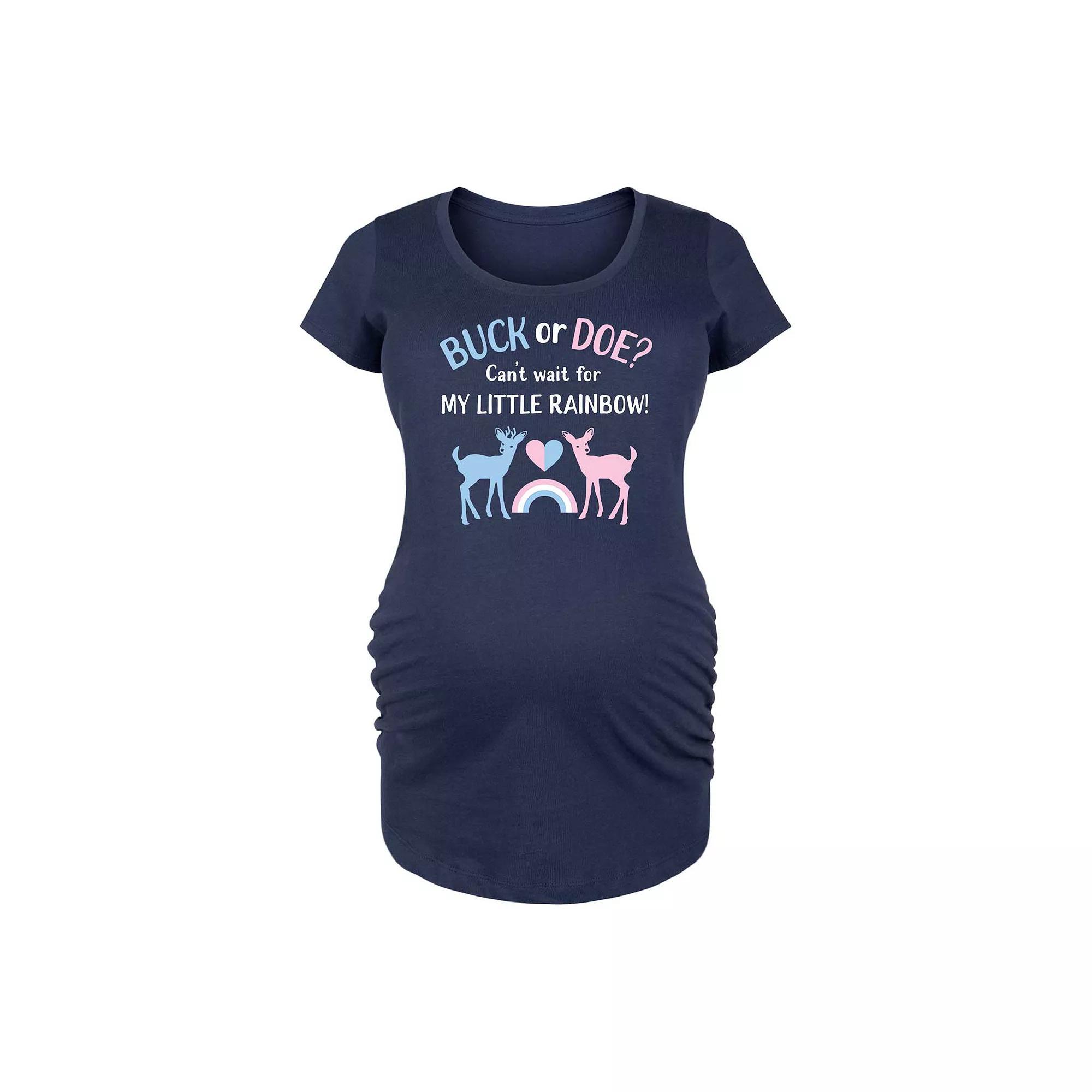 Maternity Buck or Doe Graphic Tee, Women's,  Product Image