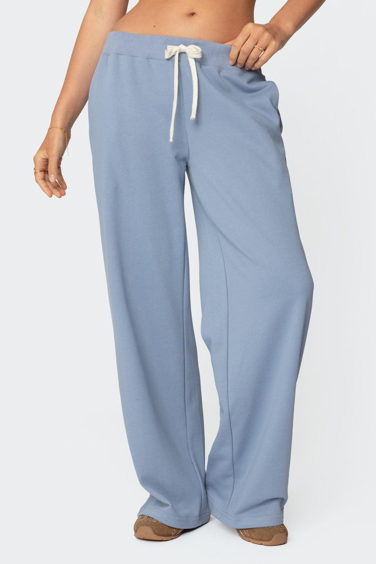 French Terry Straight Leg Sweatpants Product Image