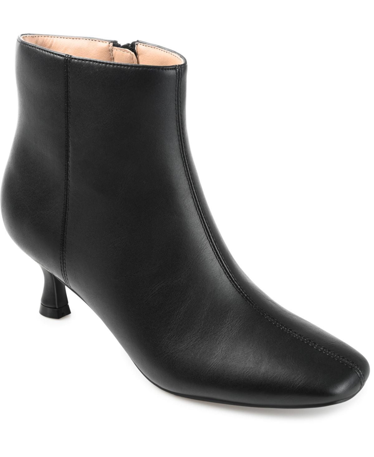 Journee Kelssa Tru Comfort Foam™ Women's Ankle Boots, Size: 8 Wide, Black Product Image