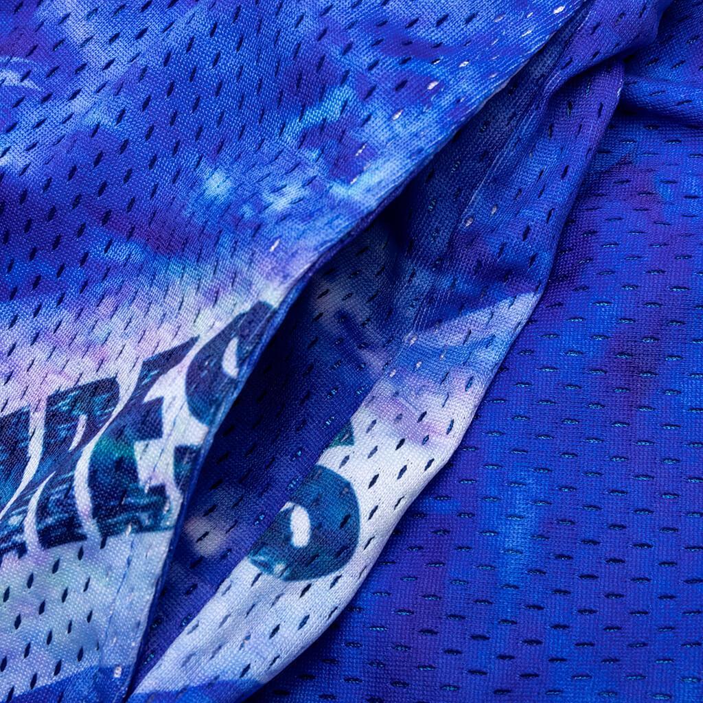 Koi Mesh Shorts - Blue Male Product Image