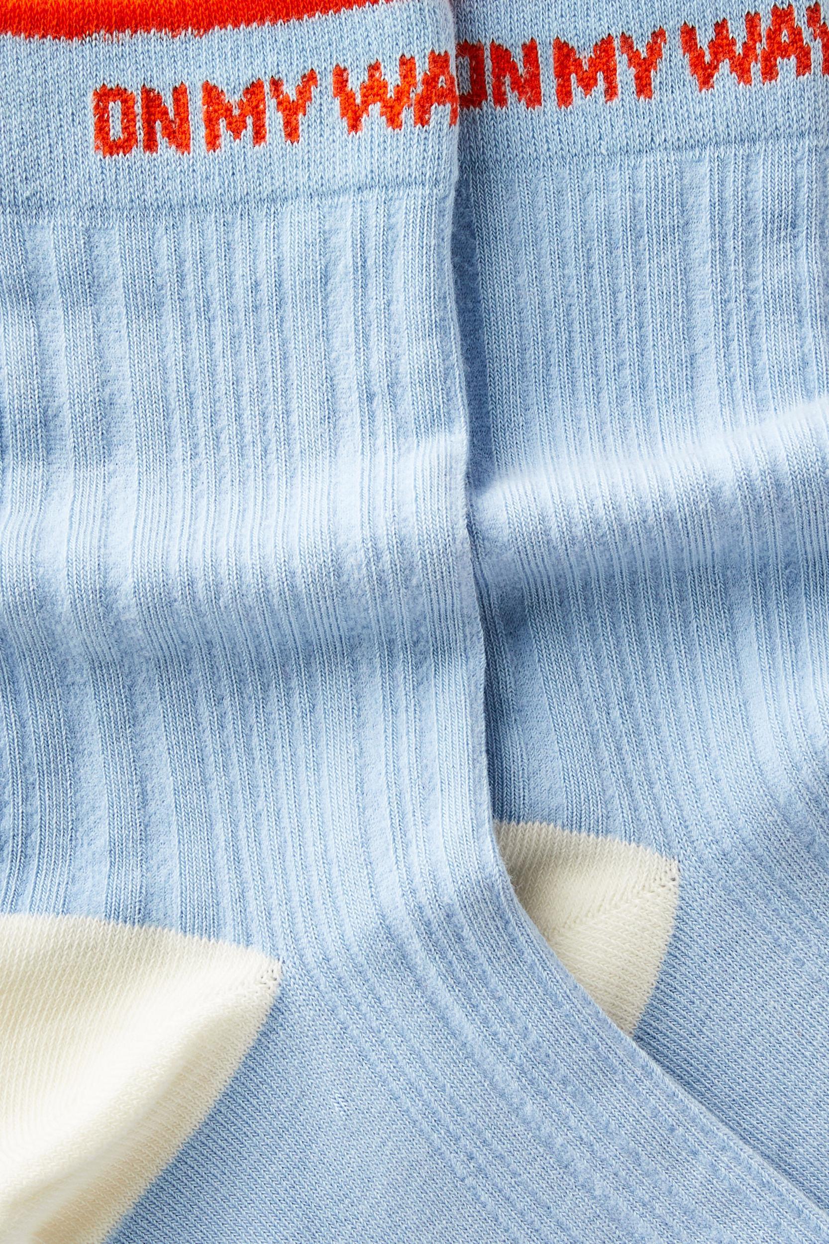 Graphic Crew Sock Product Image