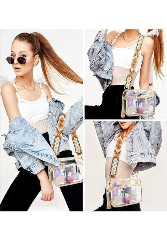 Courtney Clear Crossbody Bag Product Image