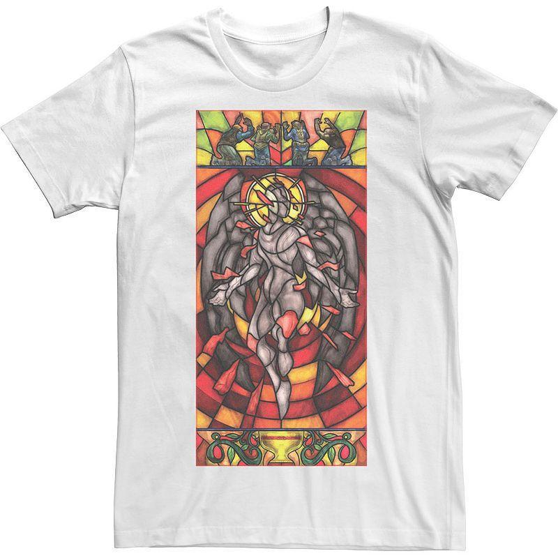 Mens Star Trek Discovery Stained Glass Portrait Tee Product Image