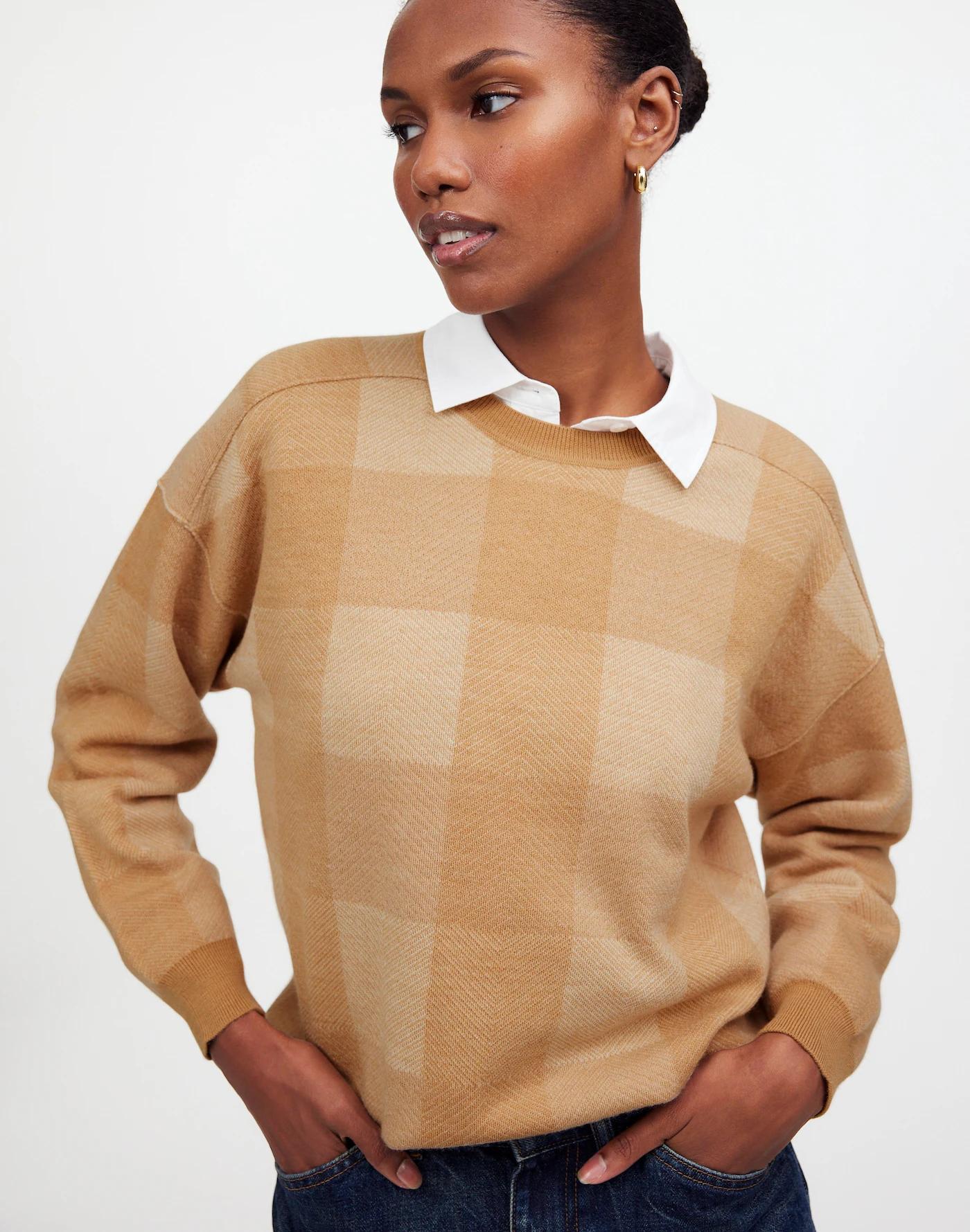 Merino Wool Pullover Sweater Product Image
