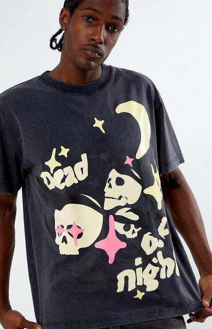 Men's Dead Of Night Oversized T-Shirt Product Image