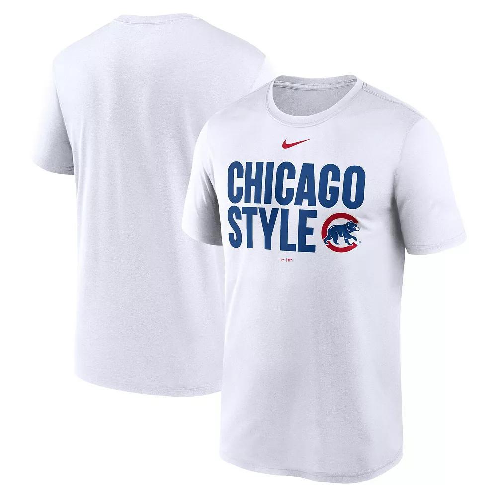 Men's Nike White Chicago Cubs Local Legend Performance T-Shirt, Size: XL Product Image