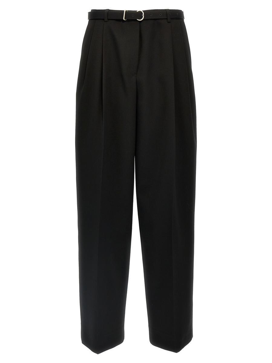 JIL SANDER Wool Pants In Black Product Image