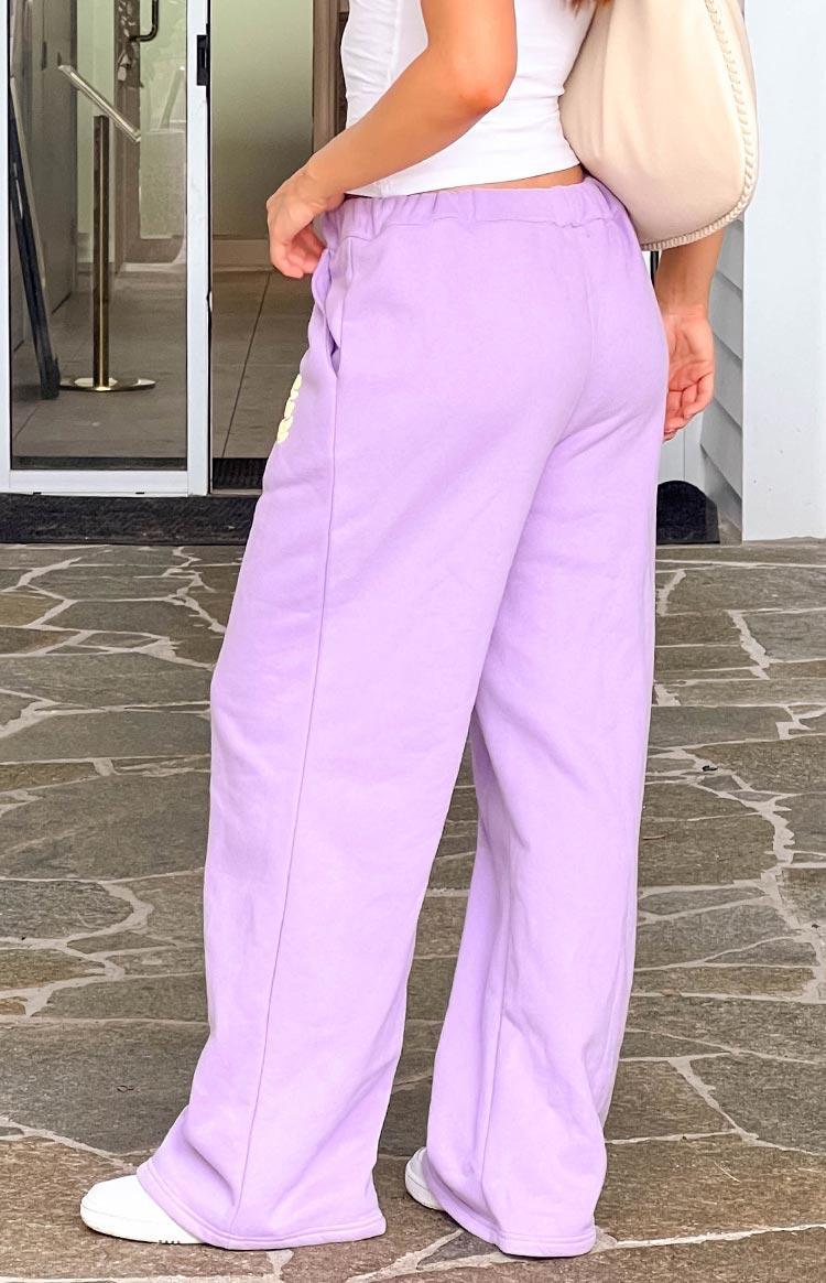 Beginning Purple Snuggle Track Pants Product Image